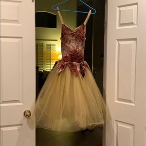 Autumn ballet costume